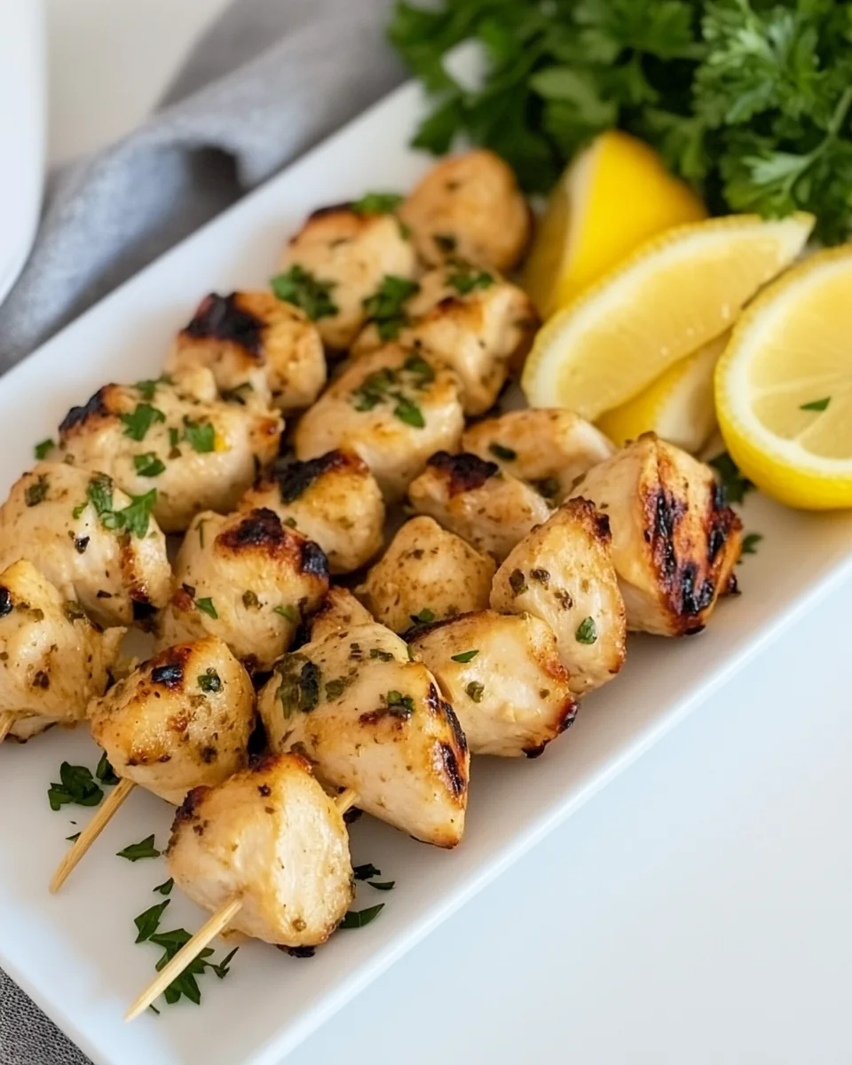 Lemon Herb Chicken Skewers With Fresh Flavor - additional image