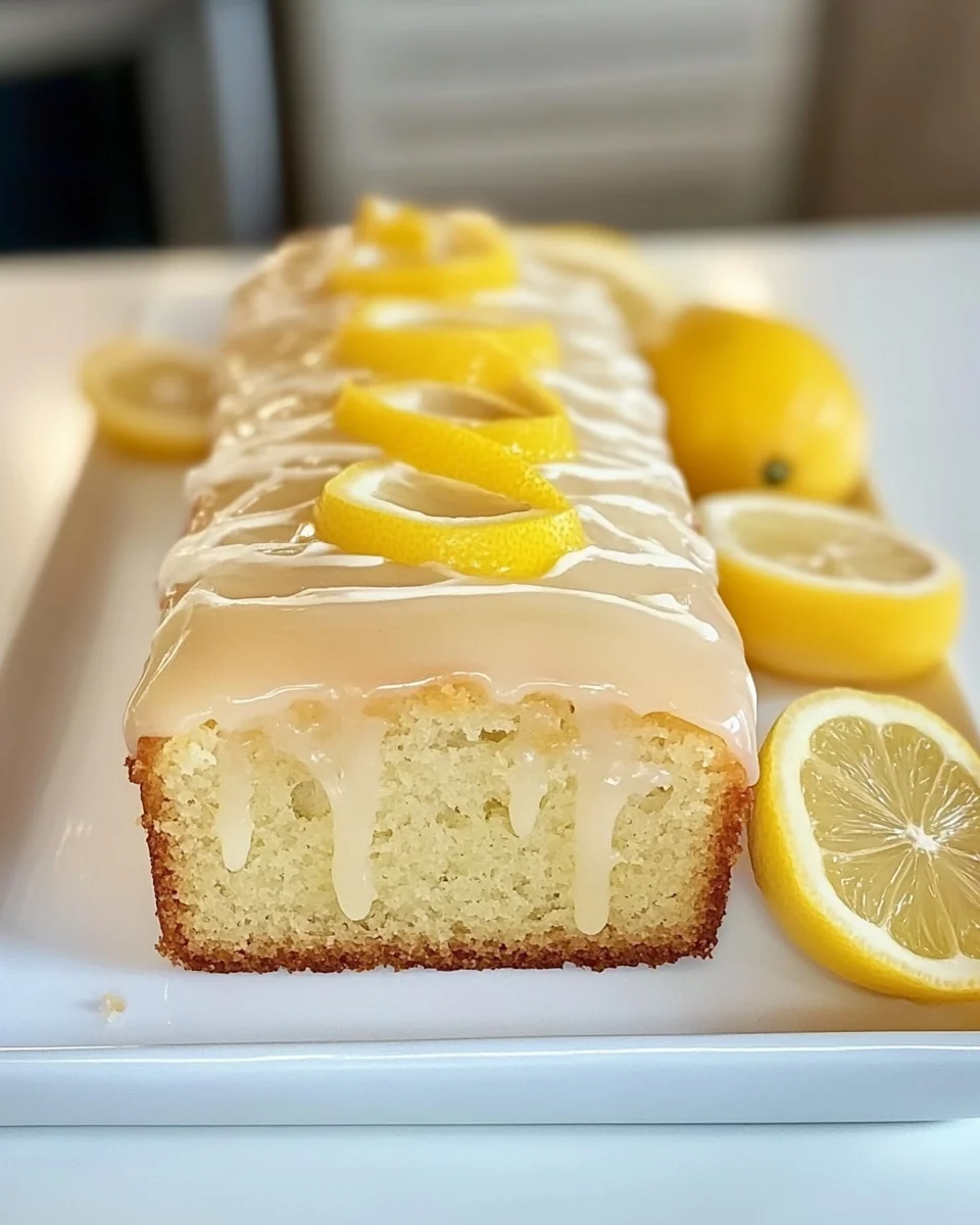 Fresh Lemon Loaf Cake Recipe - additional image