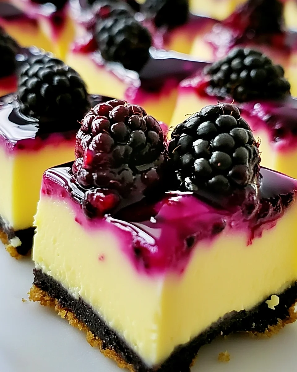 Fresh Lemon Raspberry Blackberry Mini Cheesecakes - additional image