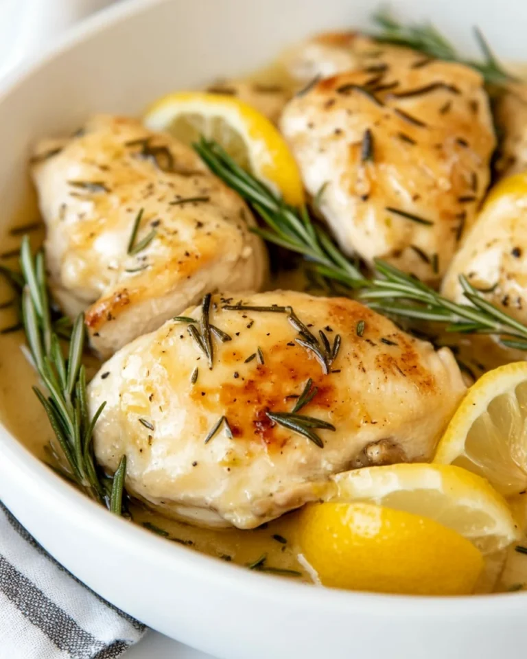 Perfect Lemon Rosemary Chicken Recipe
