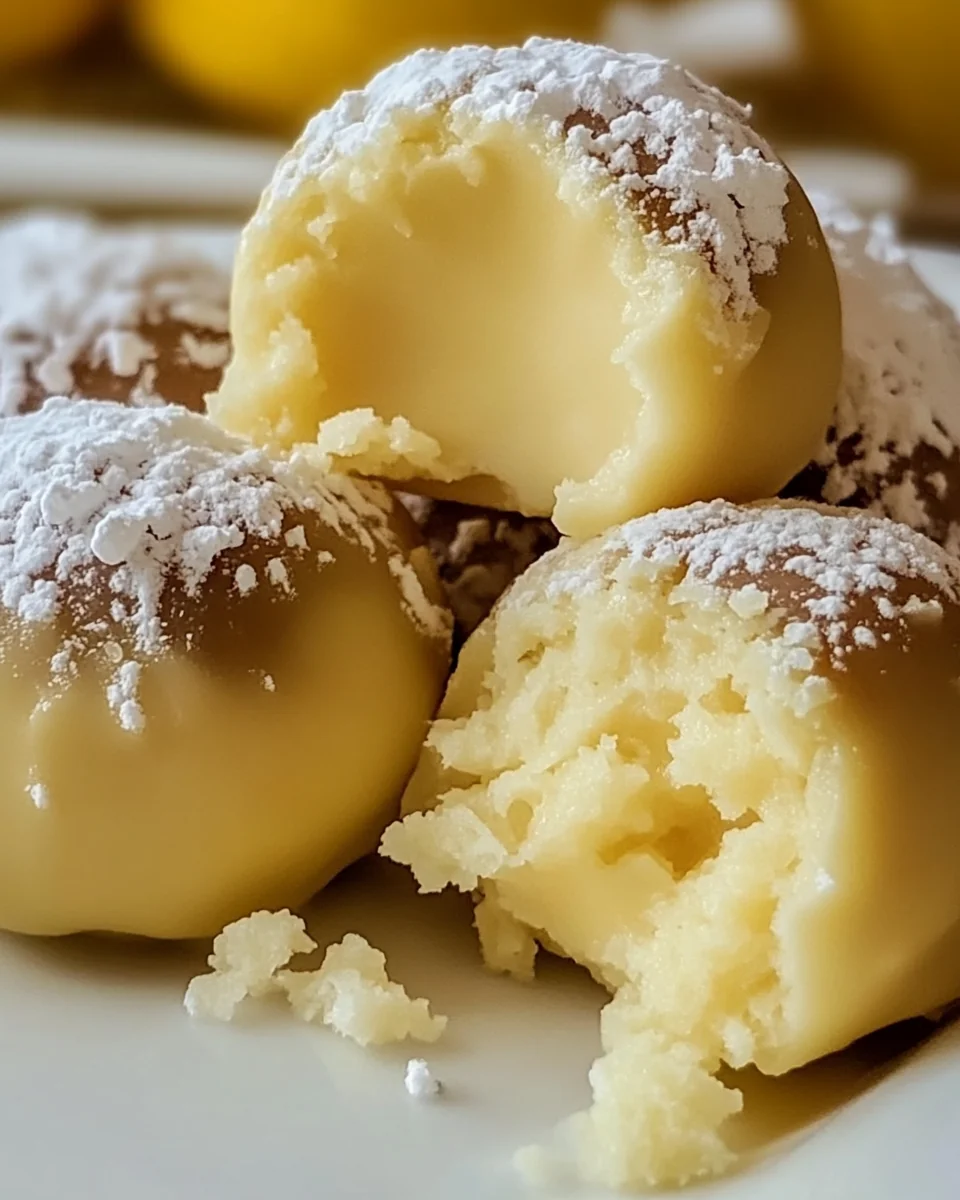 Delicious Lemon Truffles For a Sweet Treat - additional image