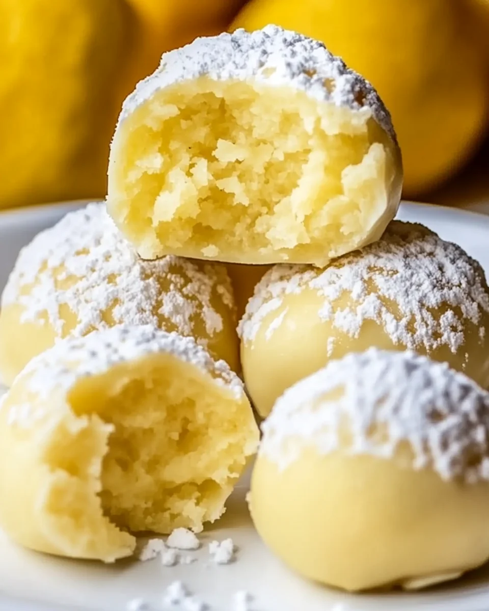 Delicious Lemon Truffles For a Sweet Treat - additional image
