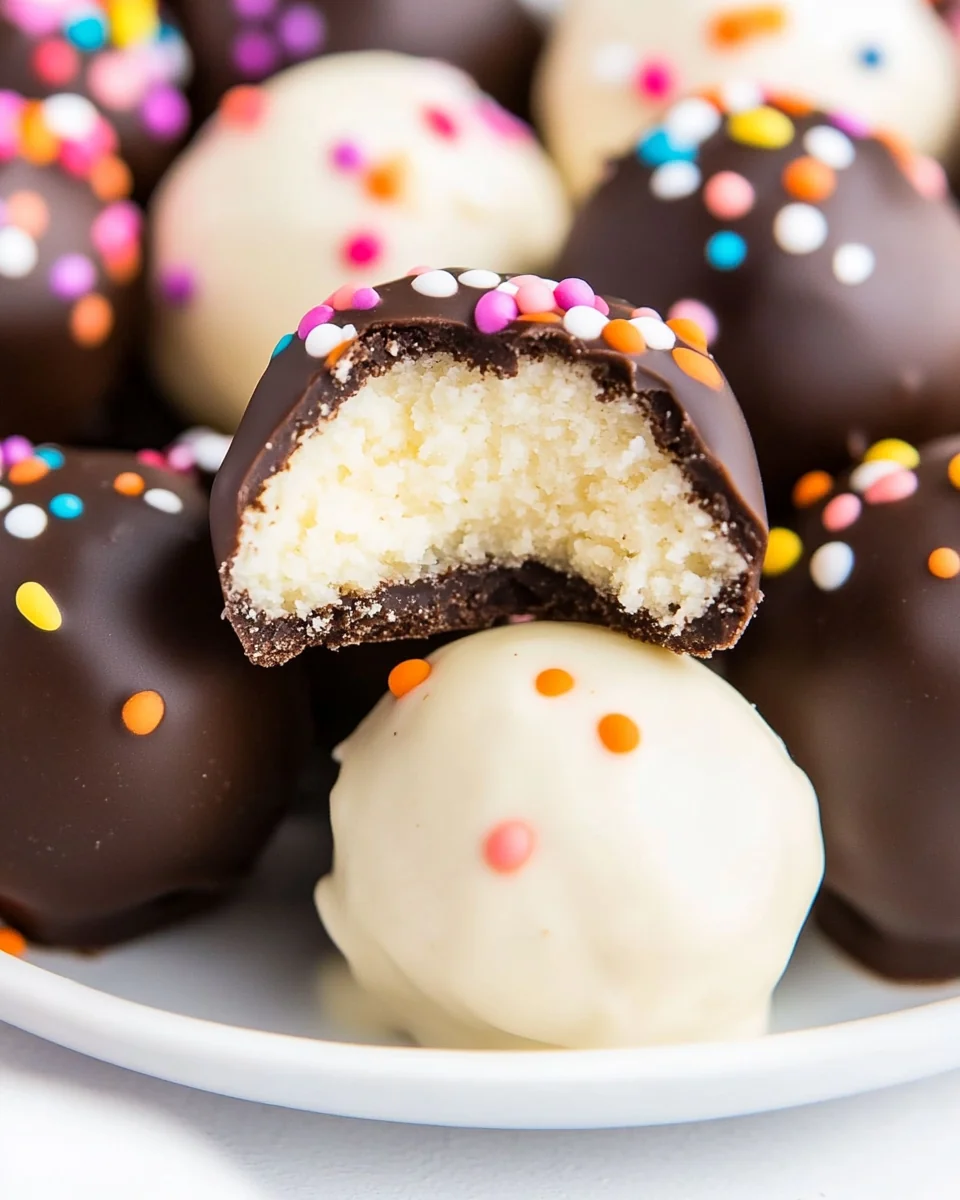 Delicious Homemade Lofthouse Sugar Cookie Truffles