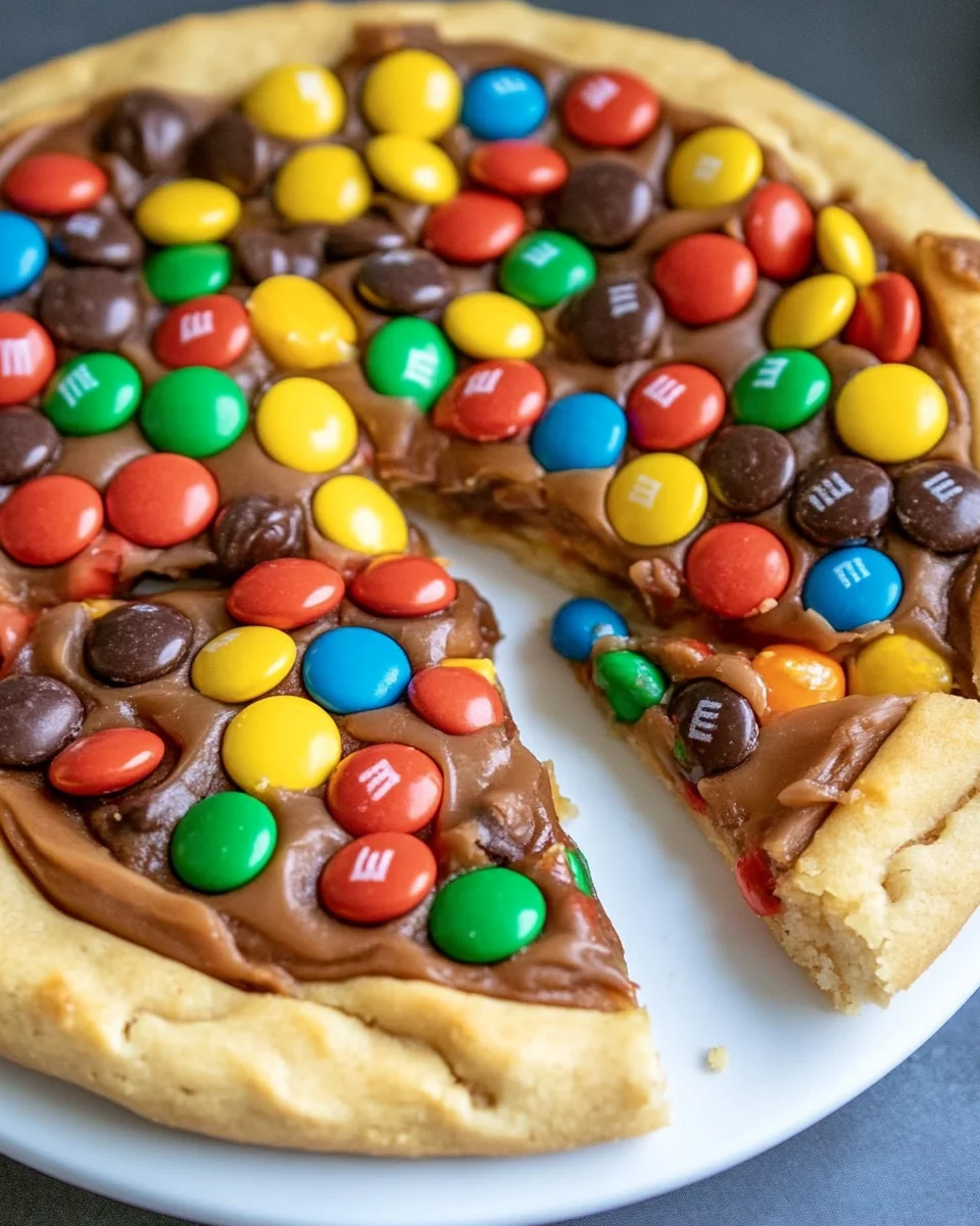 Delicious Homemade Cookie Pizza - additional image