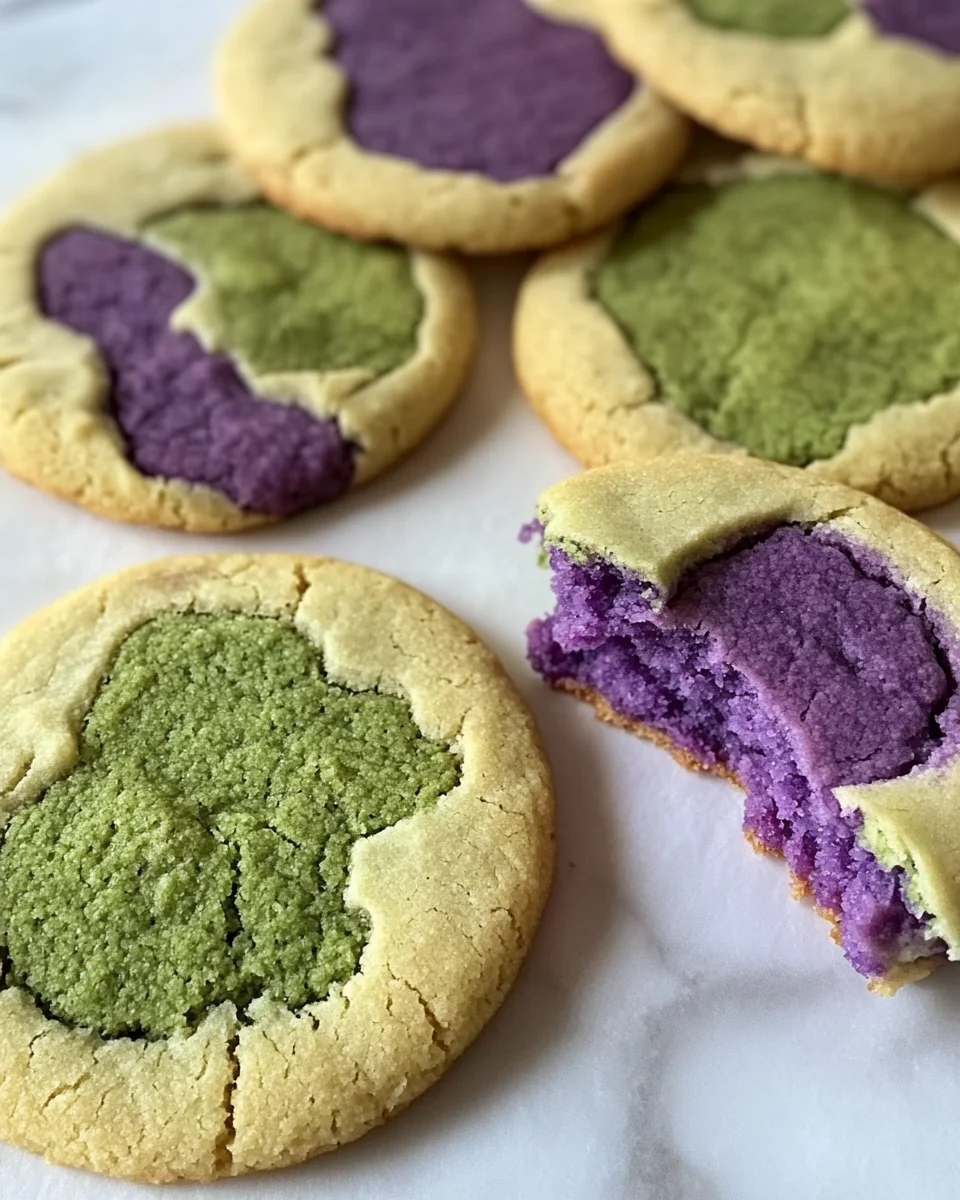 Simple Matcha Ube Cookies For A Flavorful Treat - additional image