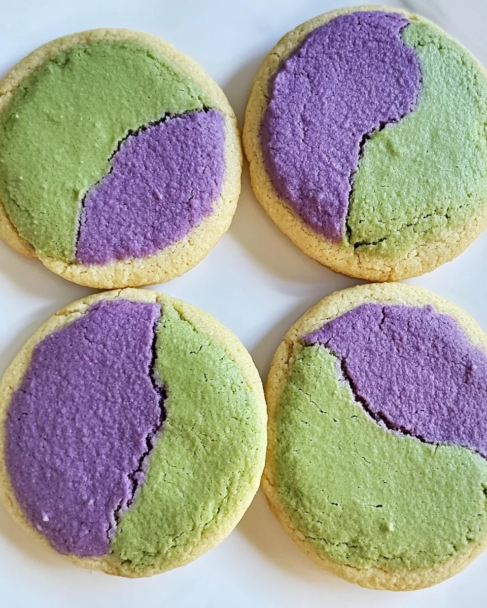 Simple Matcha Ube Cookies For A Flavorful Treat - additional image
