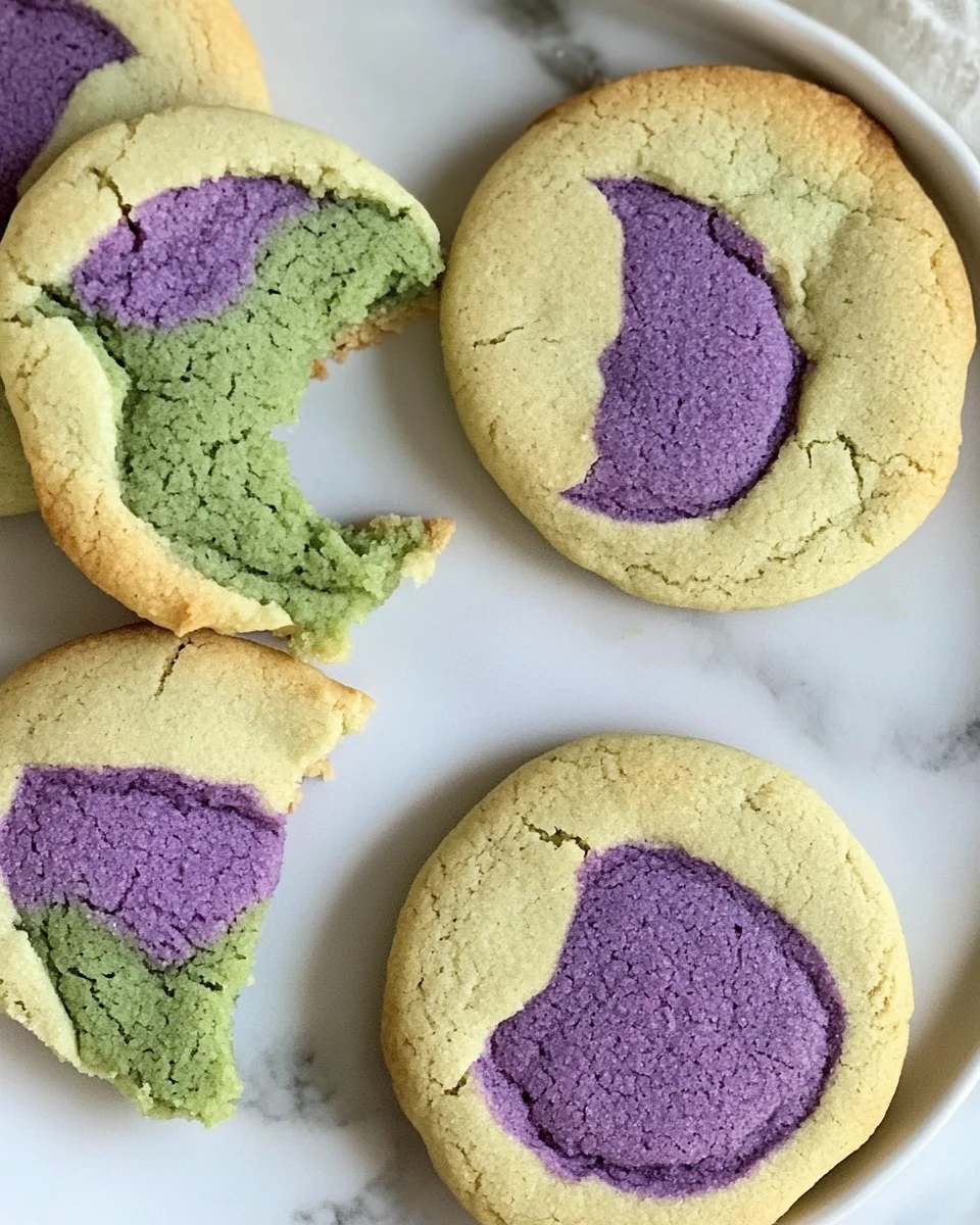 Simple Matcha Ube Cookies For A Flavorful Treat