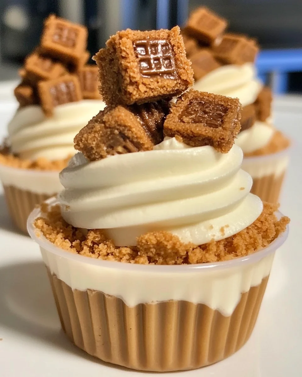 Mini Cookie Butter Cheesecake Cups: Delicious And Easy Treats - additional image