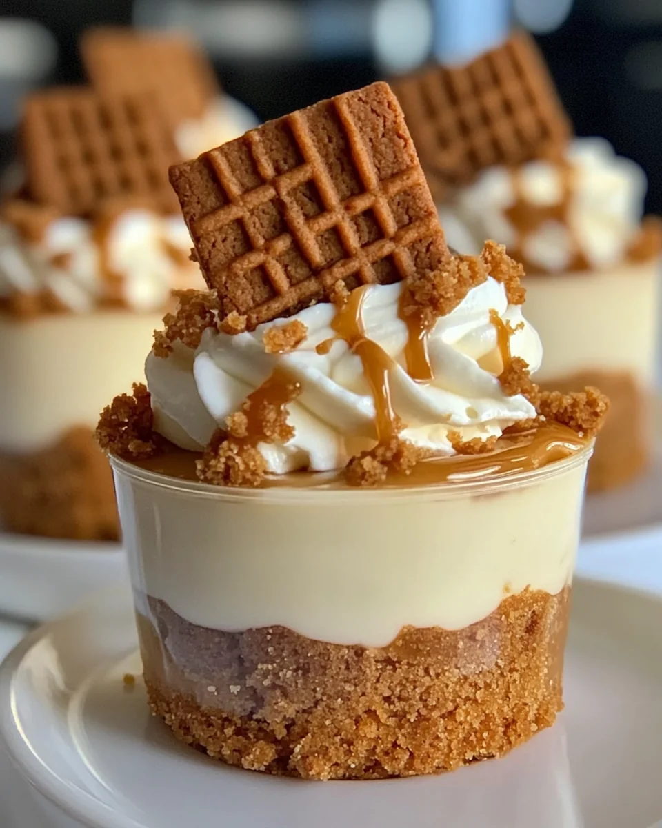 Mini Cookie Butter Cheesecake Cups: Delicious And Easy Treats - additional image