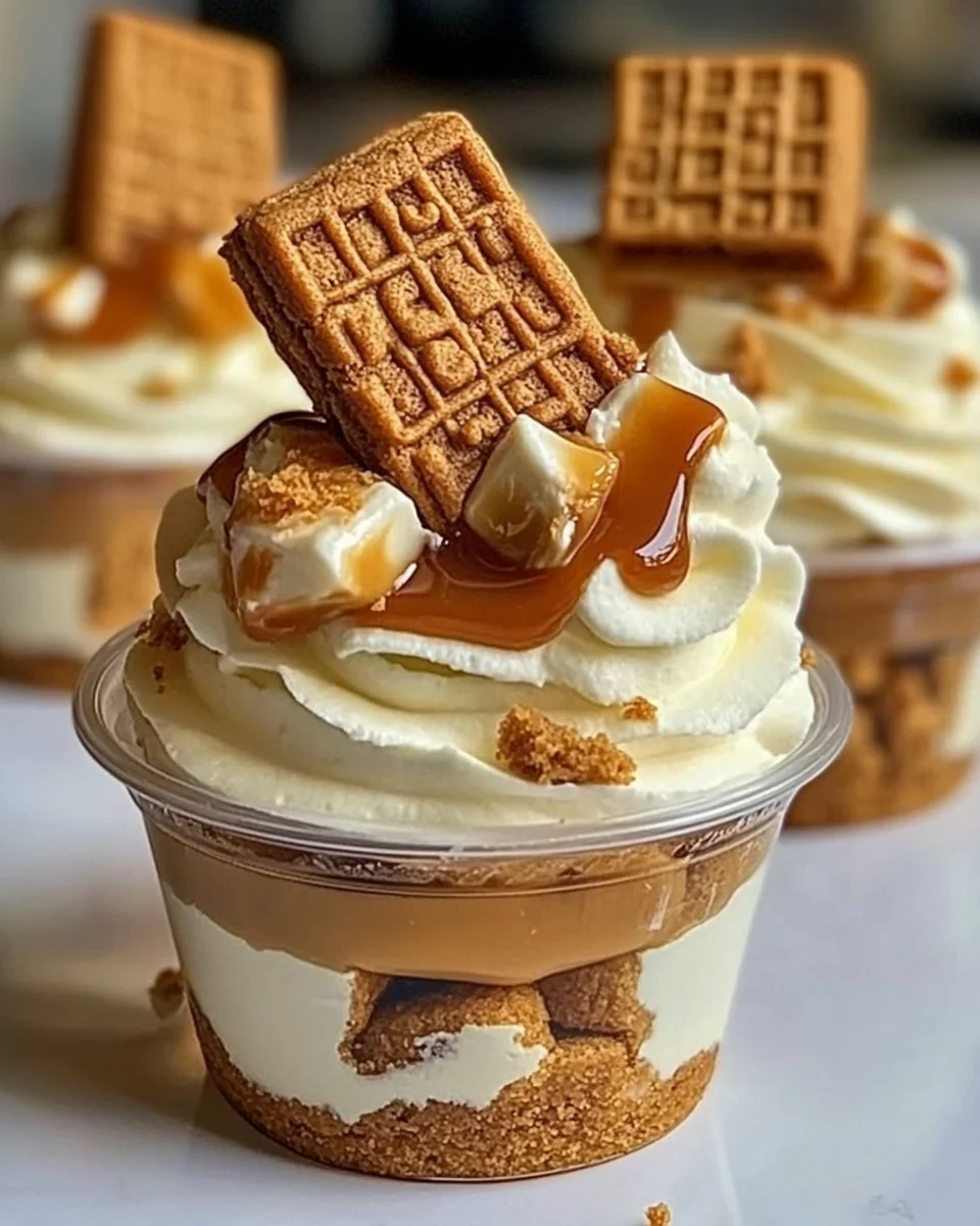 Mini Cookie Butter Cheesecake Cups: Delicious And Easy Treats