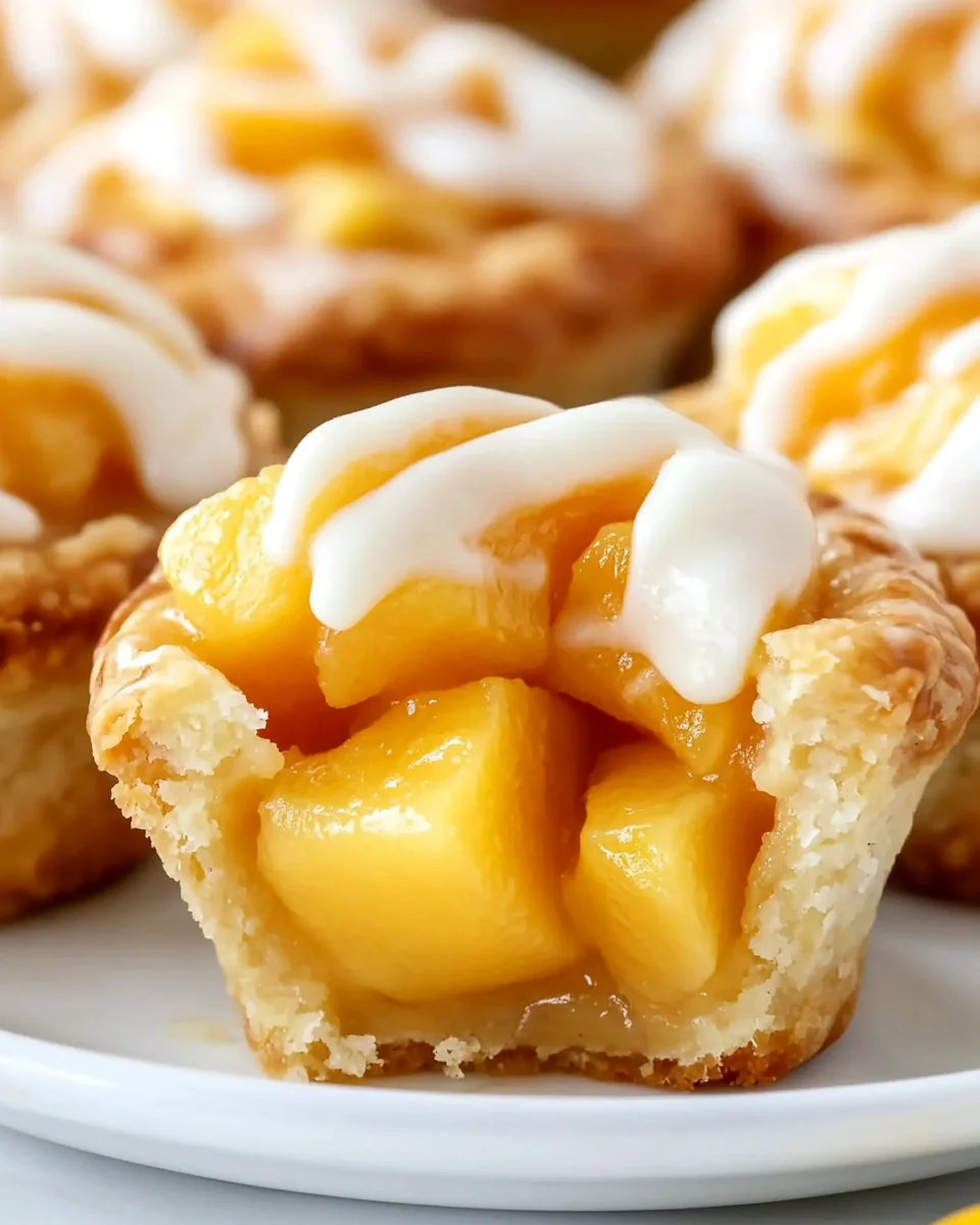 Delicious Homemade Mini Peach Pies
