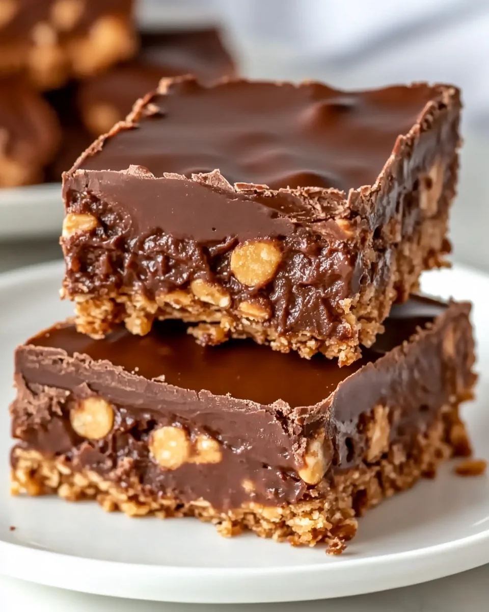 No-Bake Chocolate Biscuit Bars That Are Deliciously Simple