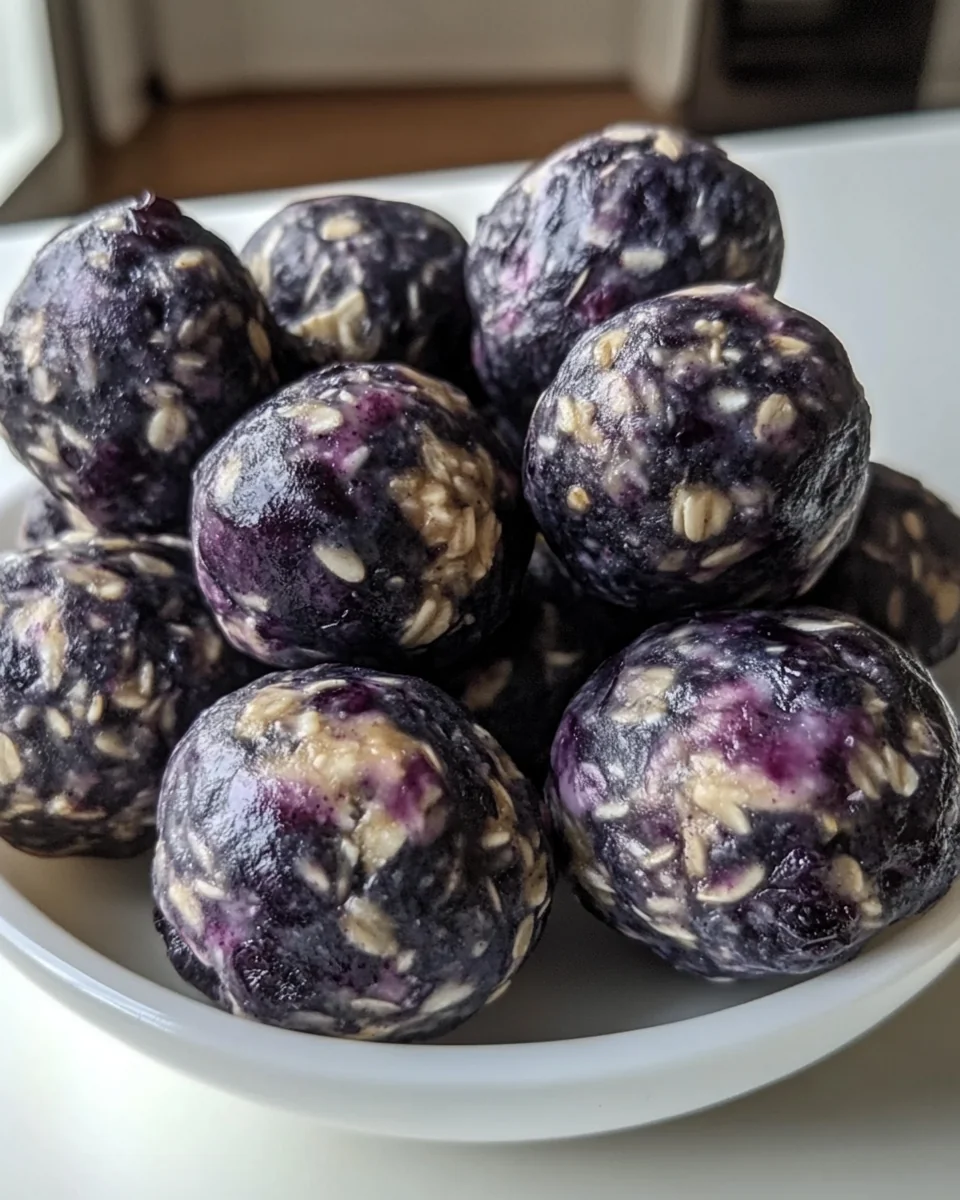 No-Bake Lemon Blueberry Protein Bites That Are Healthy and Delicious - additional image