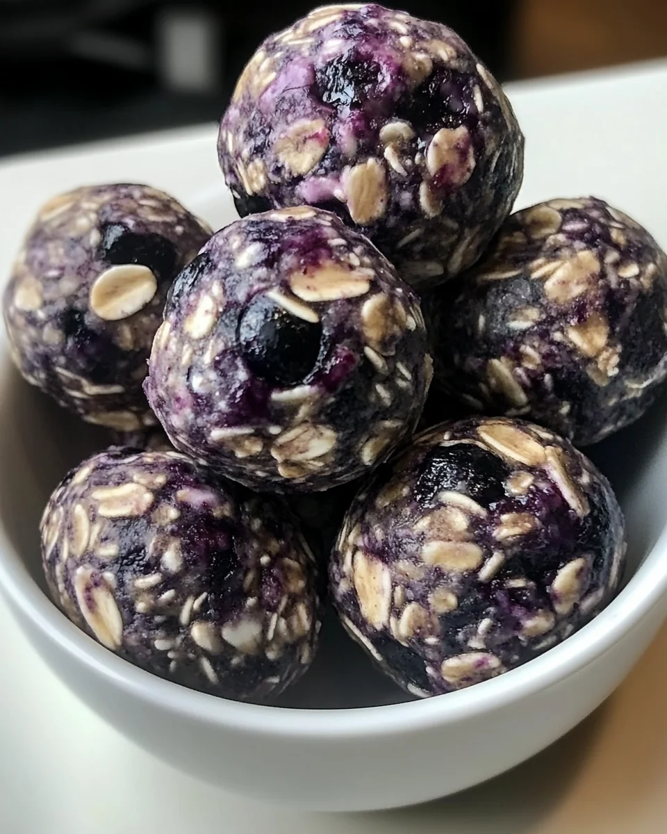No-Bake Lemon Blueberry Protein Bites That Are Healthy and Delicious