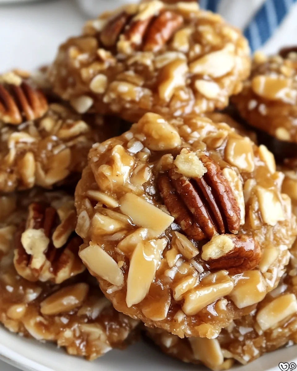 No-Bake Pecan Coconut Praline Cookies Made Simple - additional image