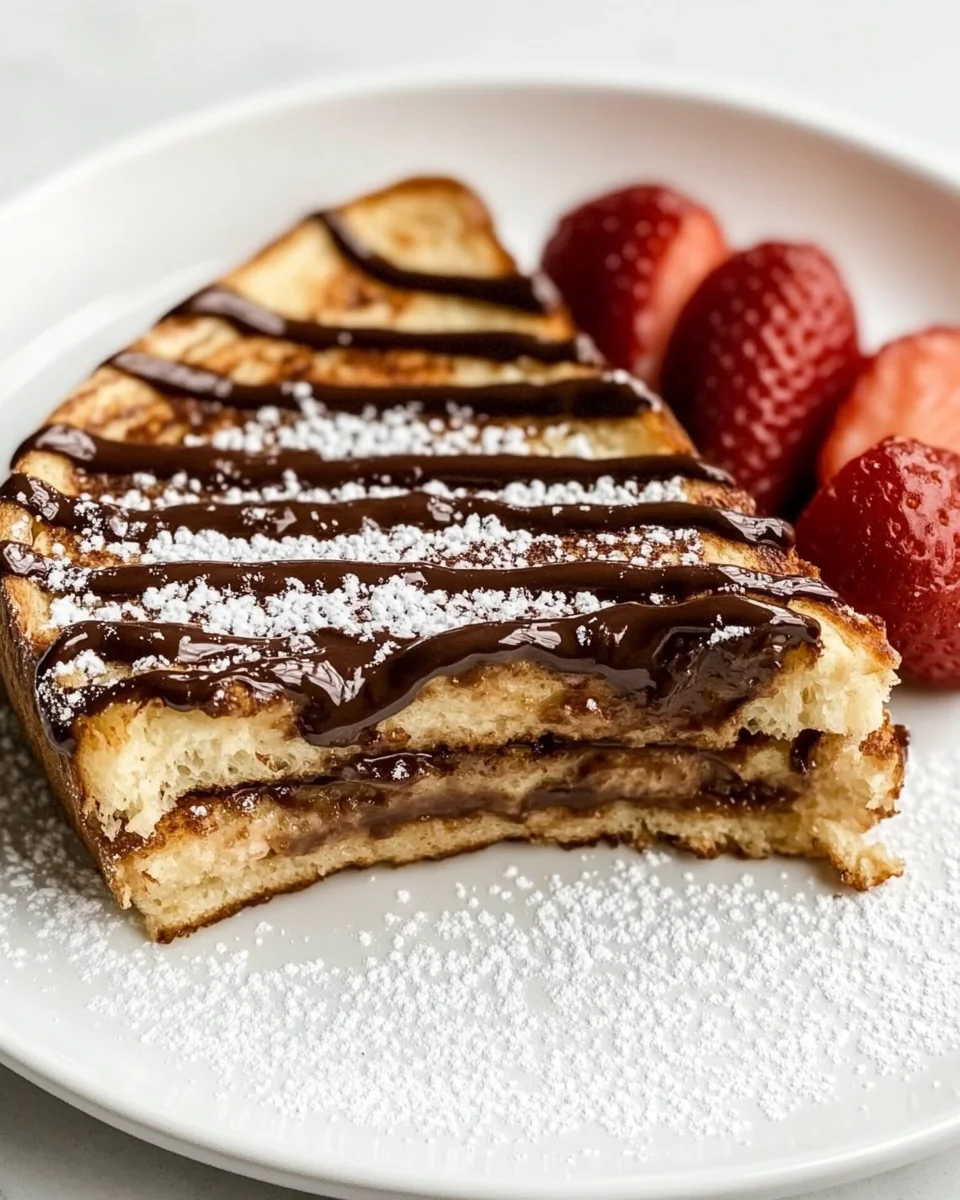 Homemade Nutella French Toast Delight - additional image