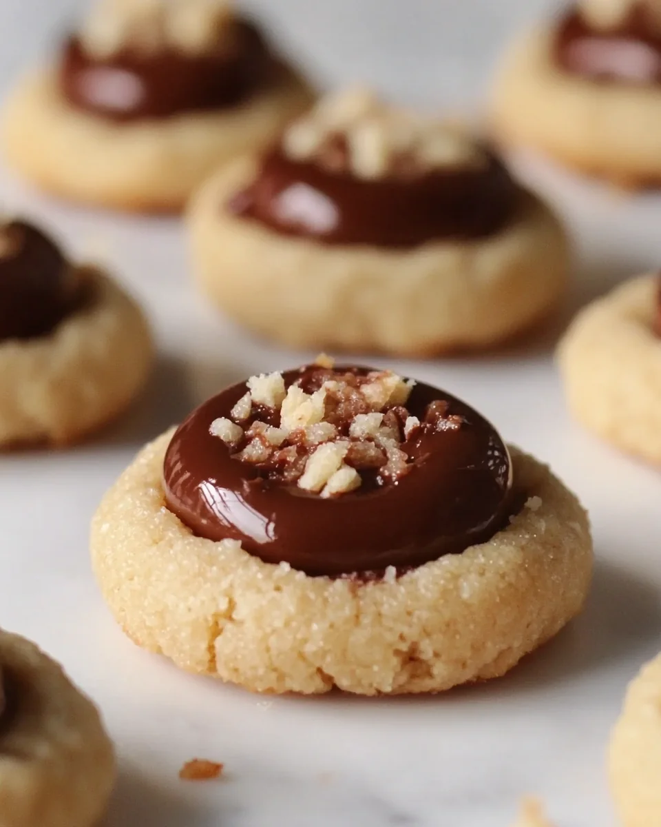 Homemade Nutella Thumbprint Cookies for a Sweet Treat - additional image