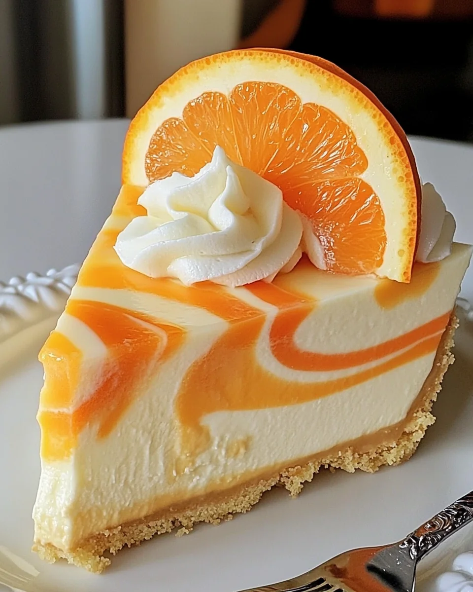 Fresh Orange Creamsicle Cheesecake Recipe - additional image