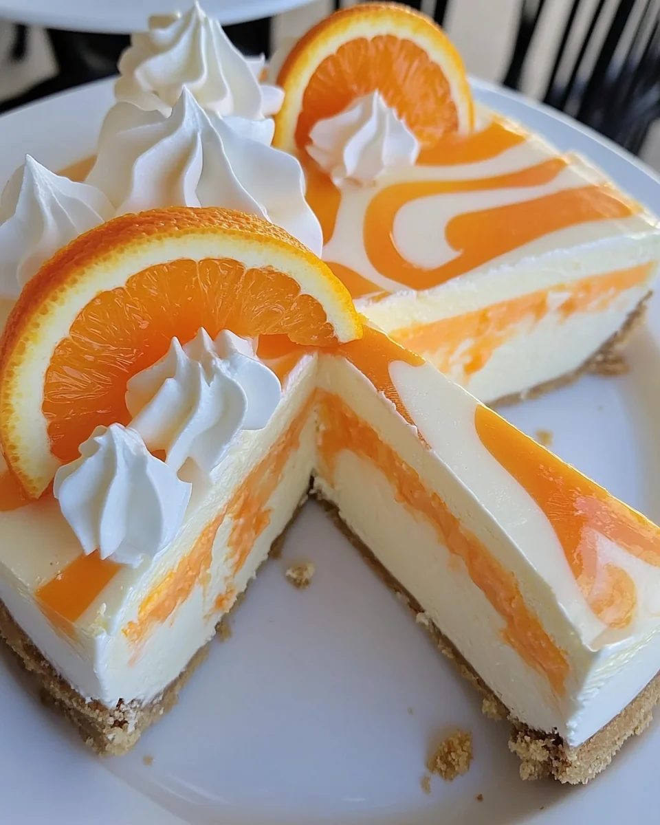 Fresh Orange Creamsicle Cheesecake Recipe - additional image