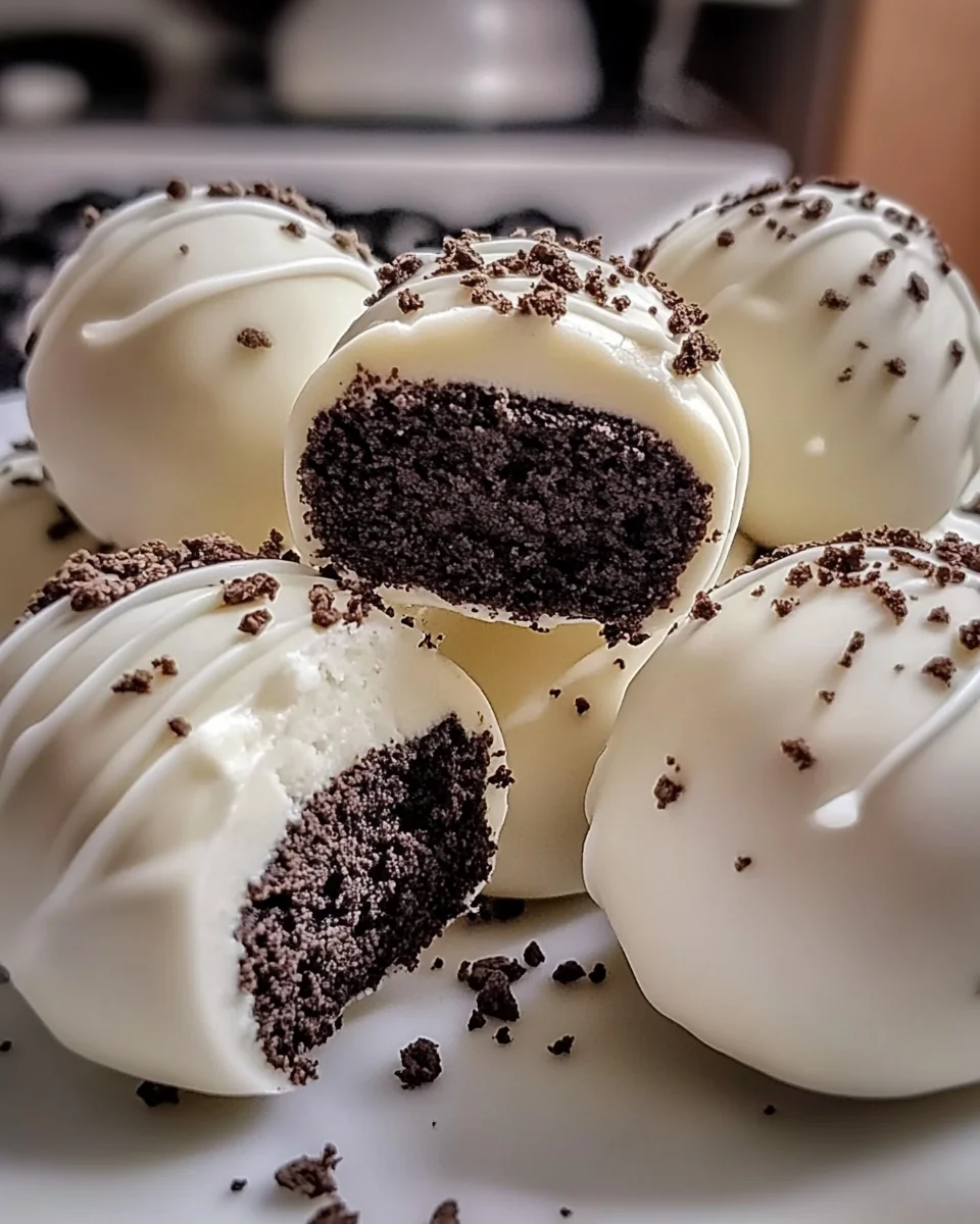 Delicious Homemade Oreo Cake Balls