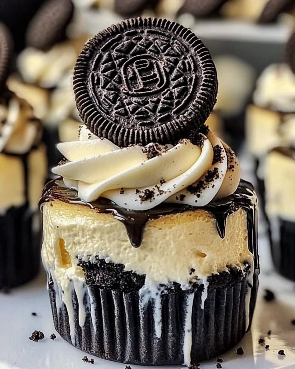 Delicious Mini Cheesecakes with Oreo Overload Filling - additional image