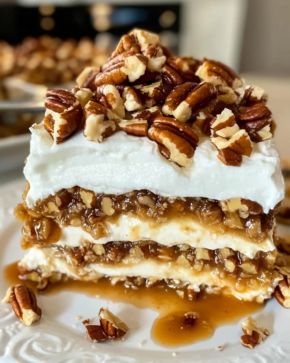 Delicious Pecan Pie Lasagna For A Cozy Night - additional image