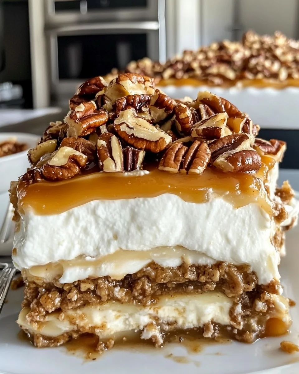 Delicious Pecan Pie Lasagna For A Cozy Night - additional image