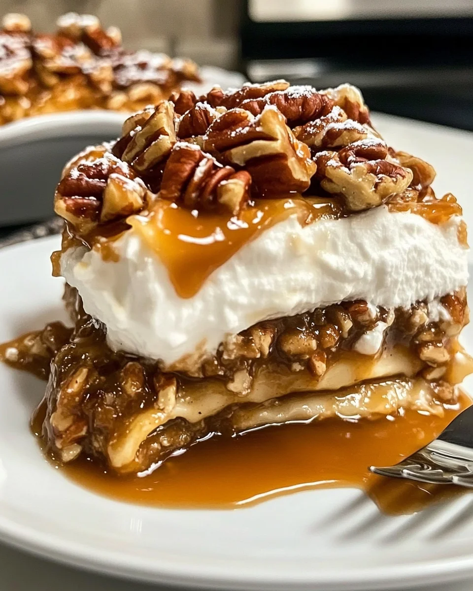 Delicious Pecan Pie Lasagna For A Cozy Night