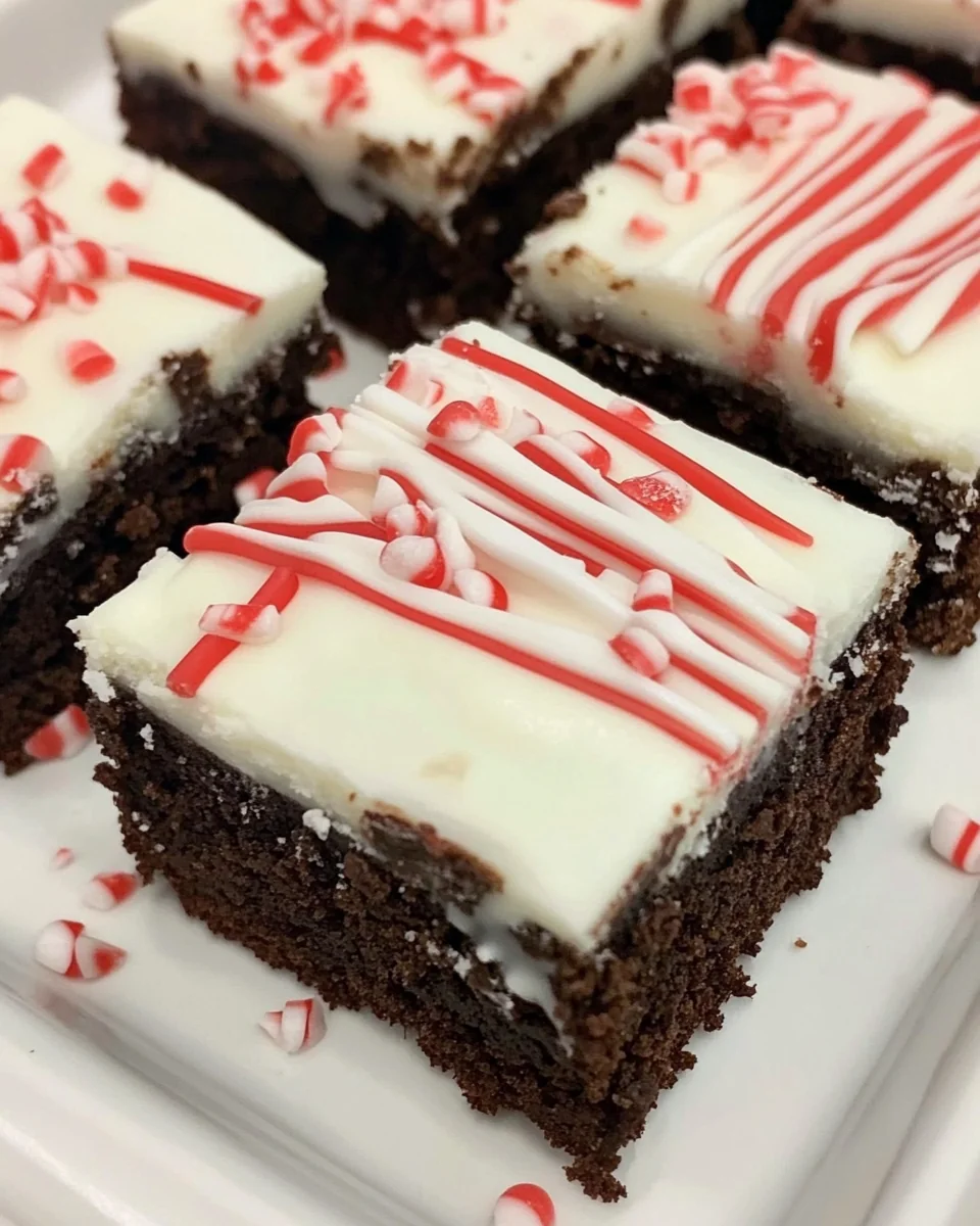 Delicious Homemade Peppermint Brownies - additional image