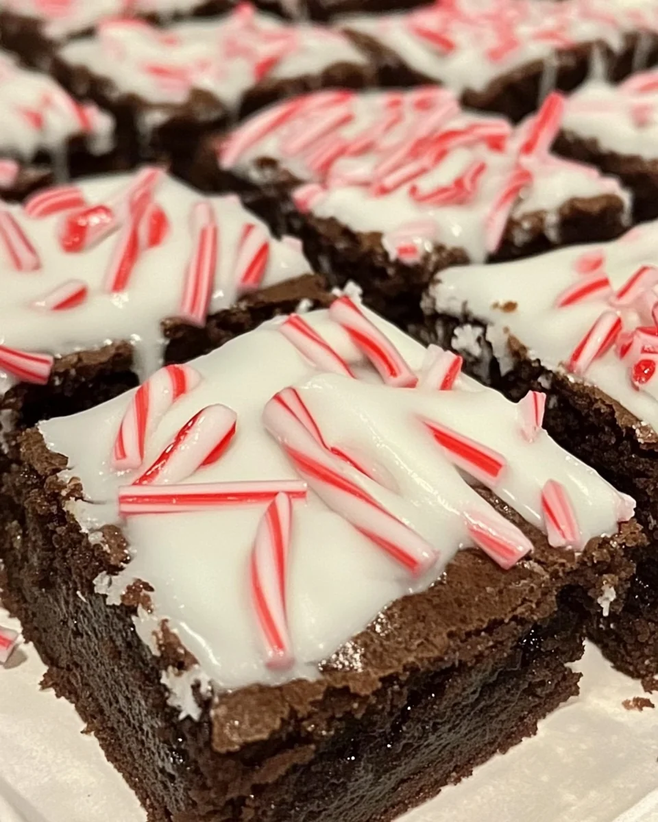 Delicious Homemade Peppermint Brownies