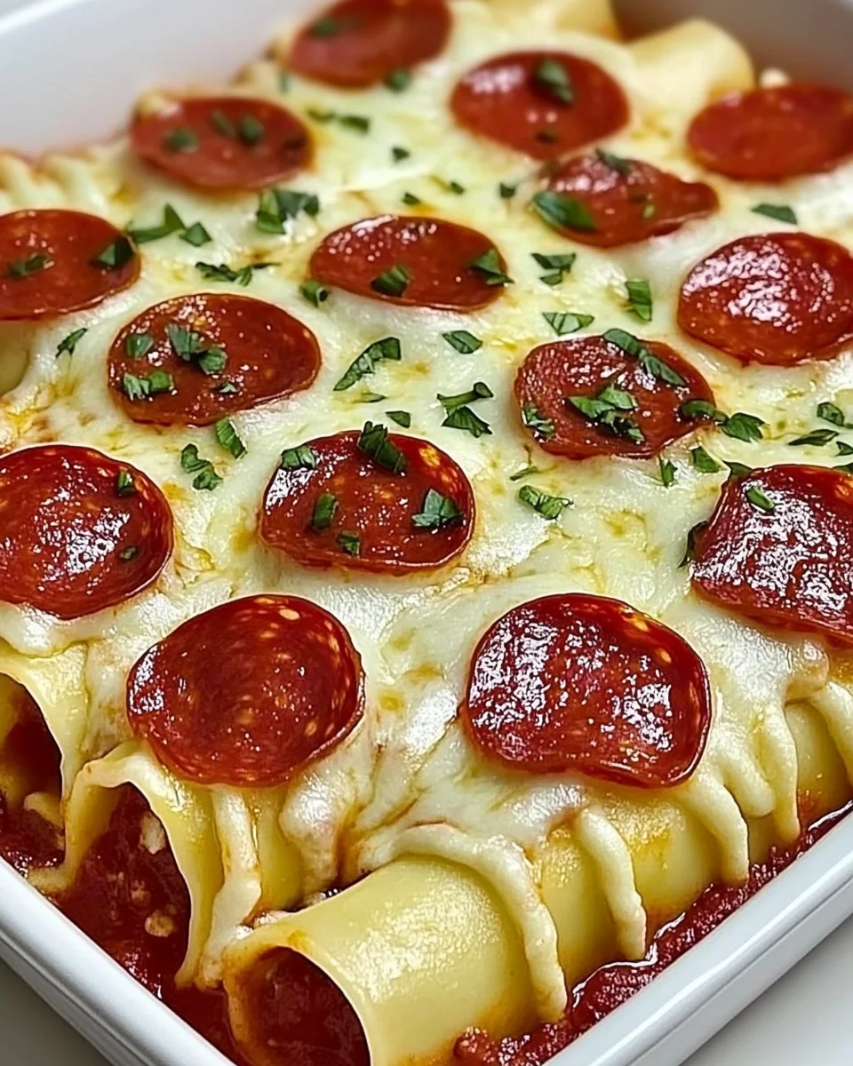 Savory Pepperoni Pizza Lasagna Roll-Ups - additional image