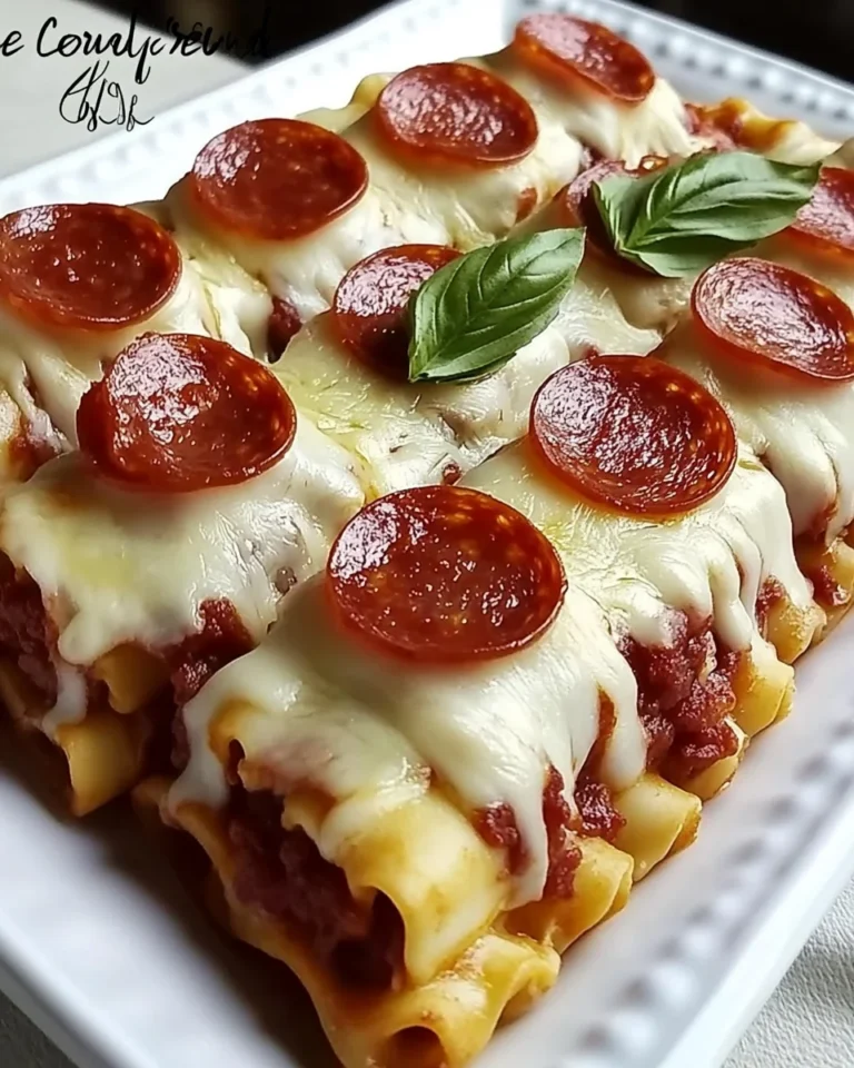Savory Pepperoni Pizza Lasagna Roll-Ups