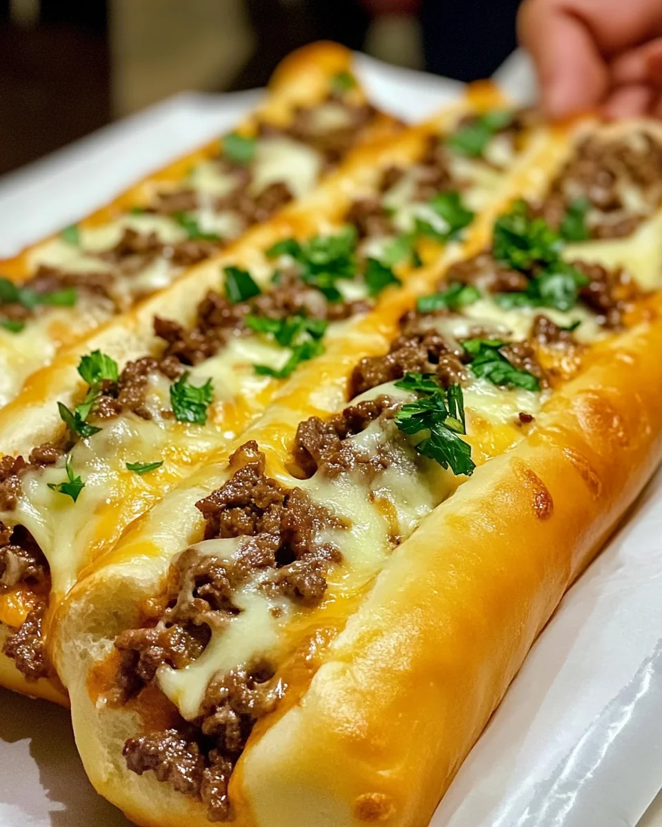 Cheesy Philly Cheesesteak Stuffed Breadsticks Recipe - additional image