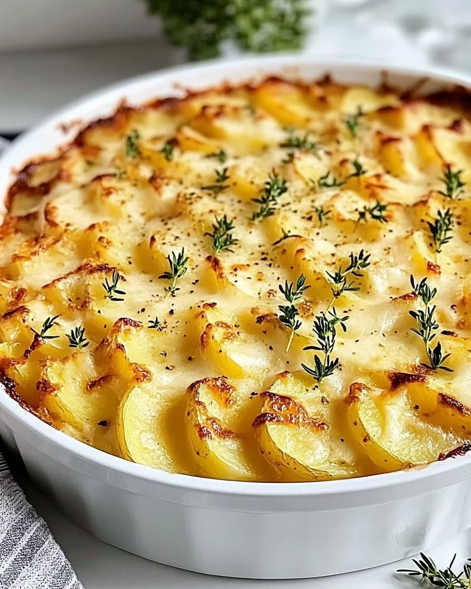 Classic Homemade Potatoes Au Gratin - additional image