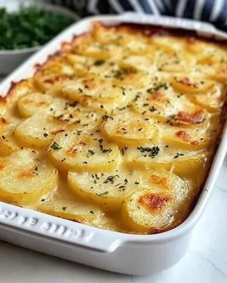 Classic Homemade Potatoes Au Gratin