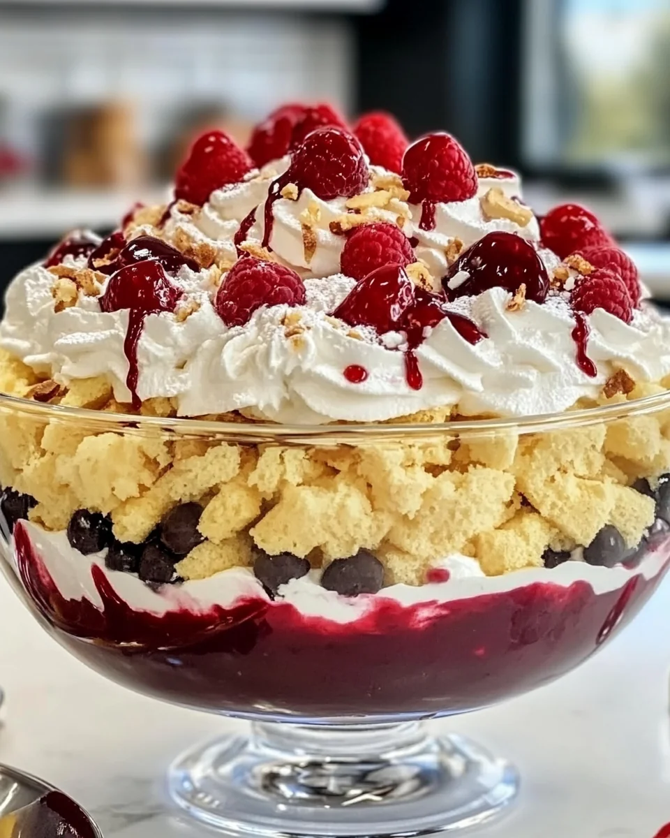 Delicious Homemade Punch Bowl Cake - additional image