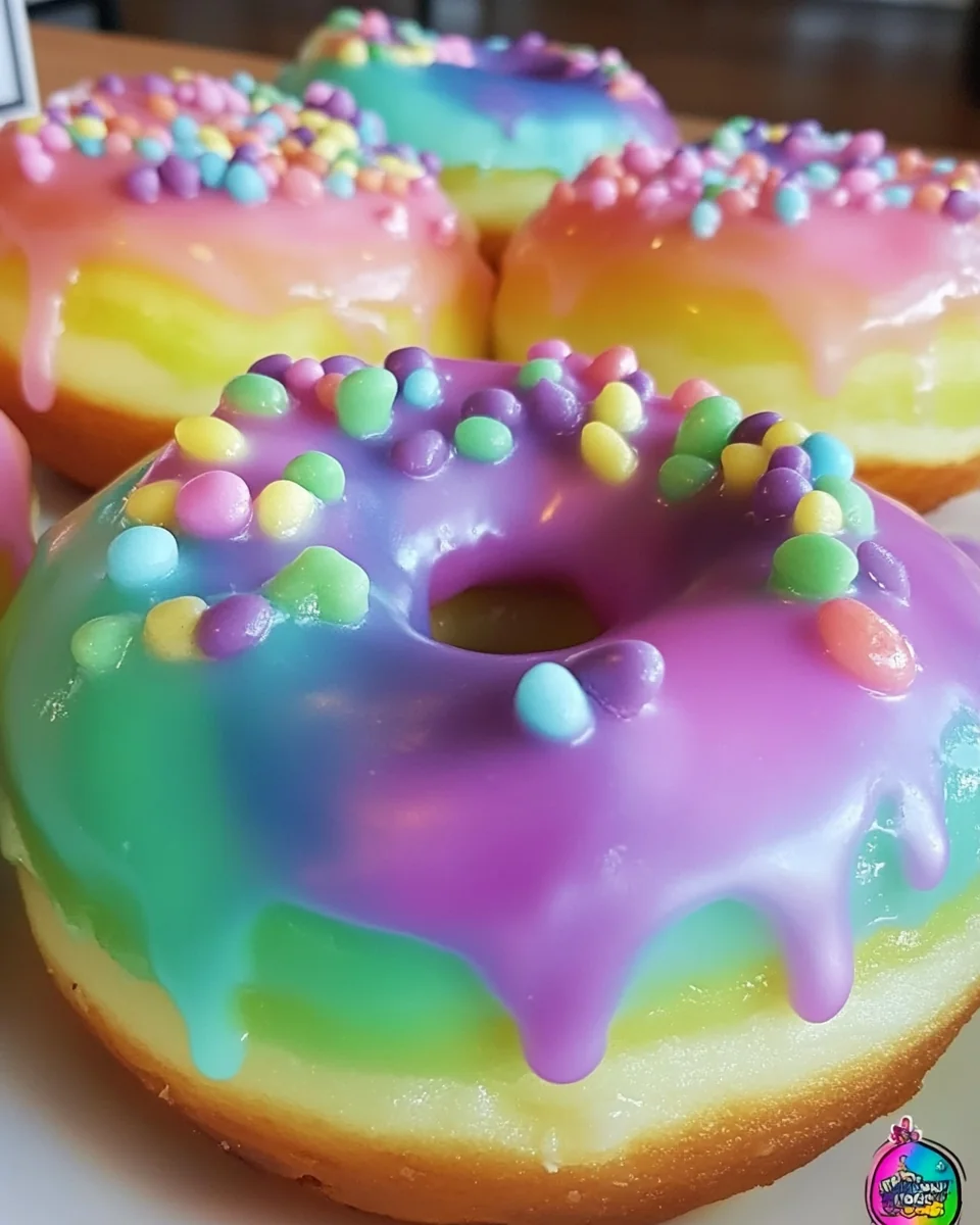 Colorful Homemade Doughnuts - additional image