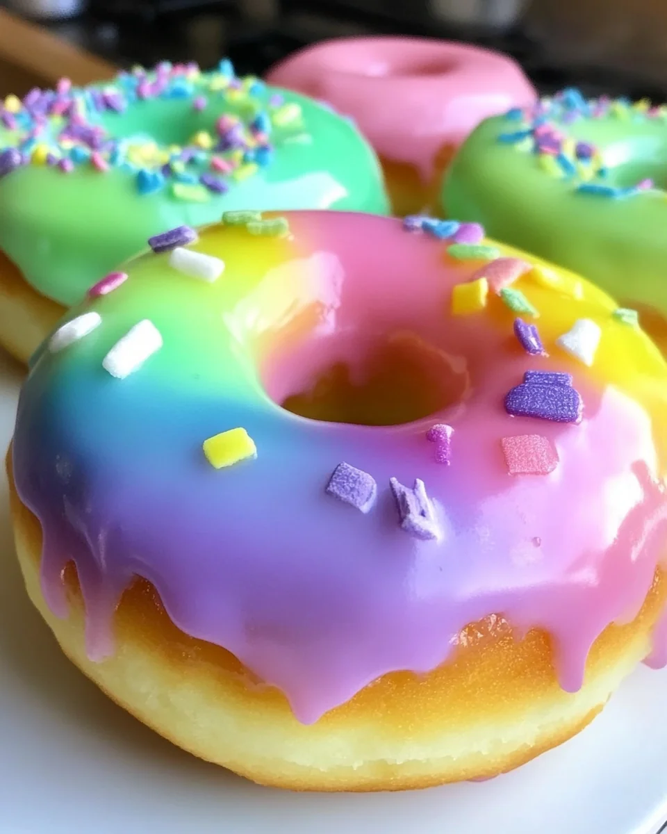 Colorful Homemade Doughnuts - additional image