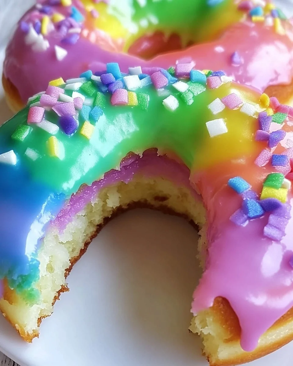 Colorful Homemade Doughnuts - additional image