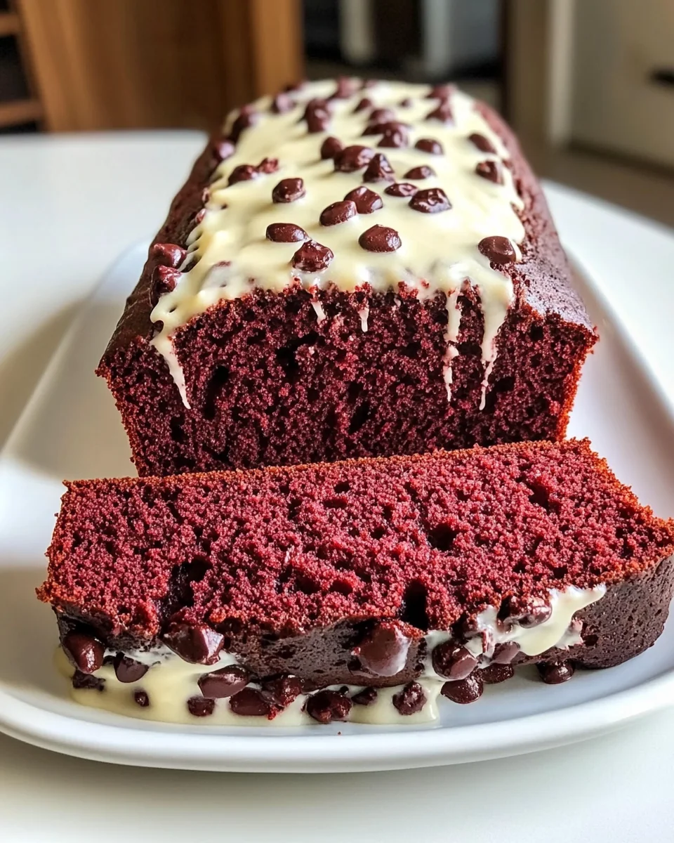 Classic Red Velvet Banana Bread Recipe