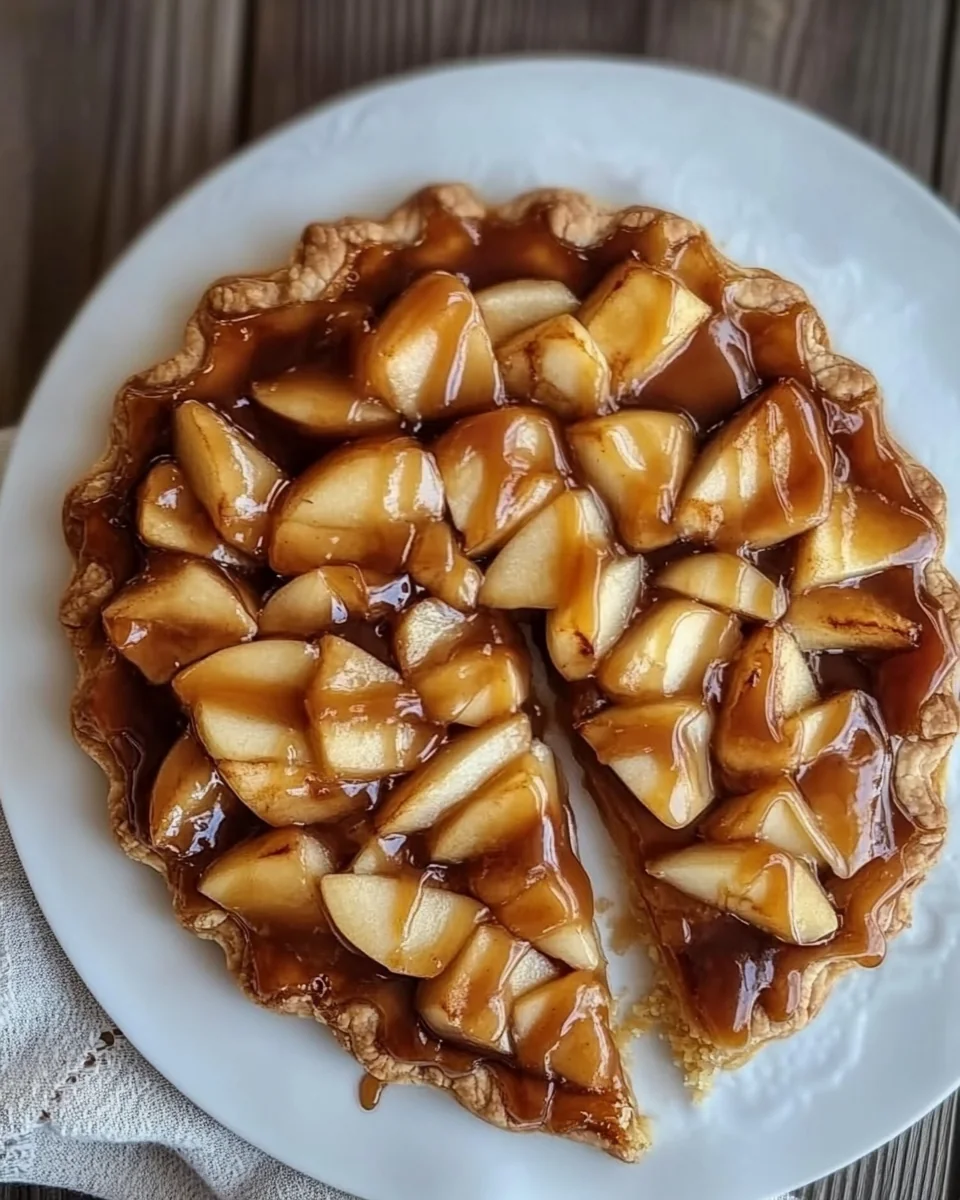 Delicious Salted Caramel Apple Galette - additional image