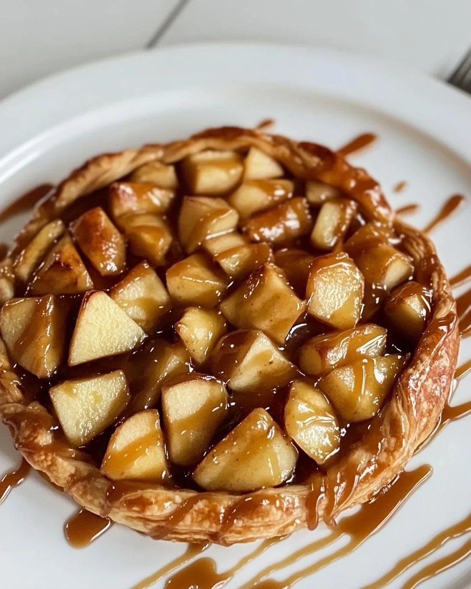 Delicious Salted Caramel Apple Galette - additional image