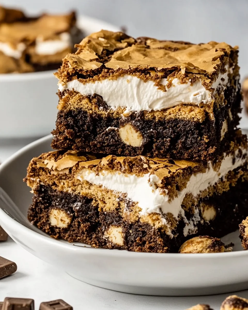 Decadent Homemade S'mores Brownies - additional image