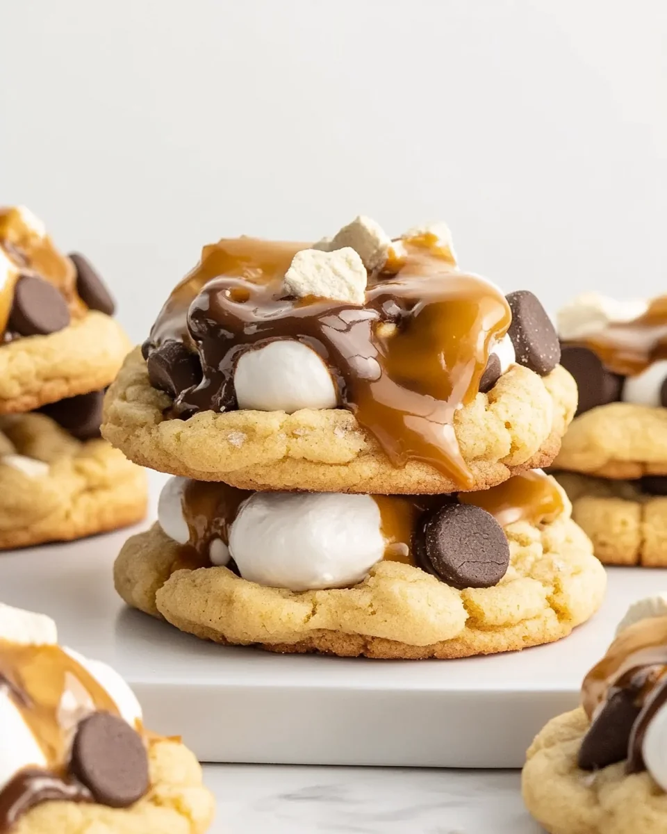 Delicious Homemade S'mores Cookies - additional image