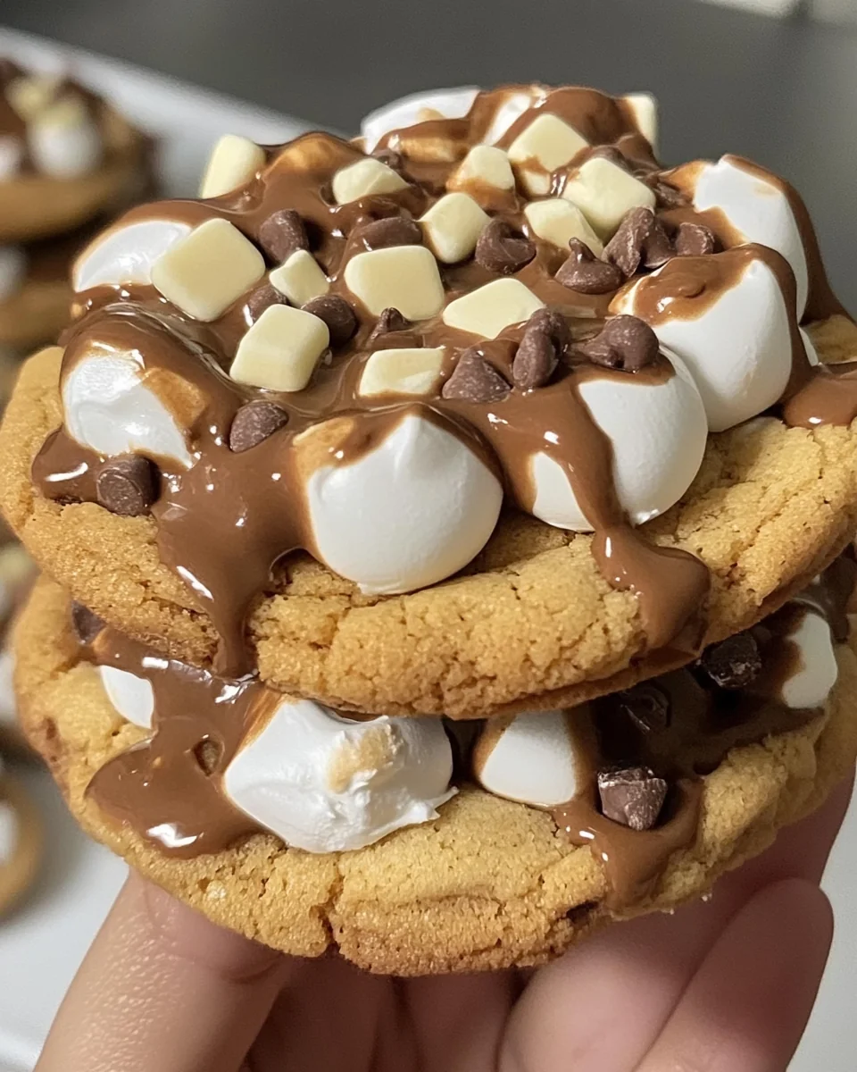 Delicious S'mores Cookies with Creamy Flavor - additional image