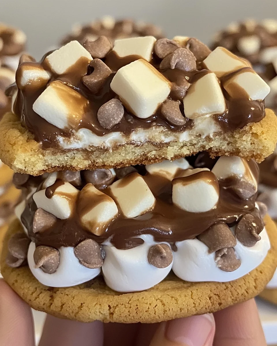 Delicious S'mores Cookies with Creamy Flavor - additional image