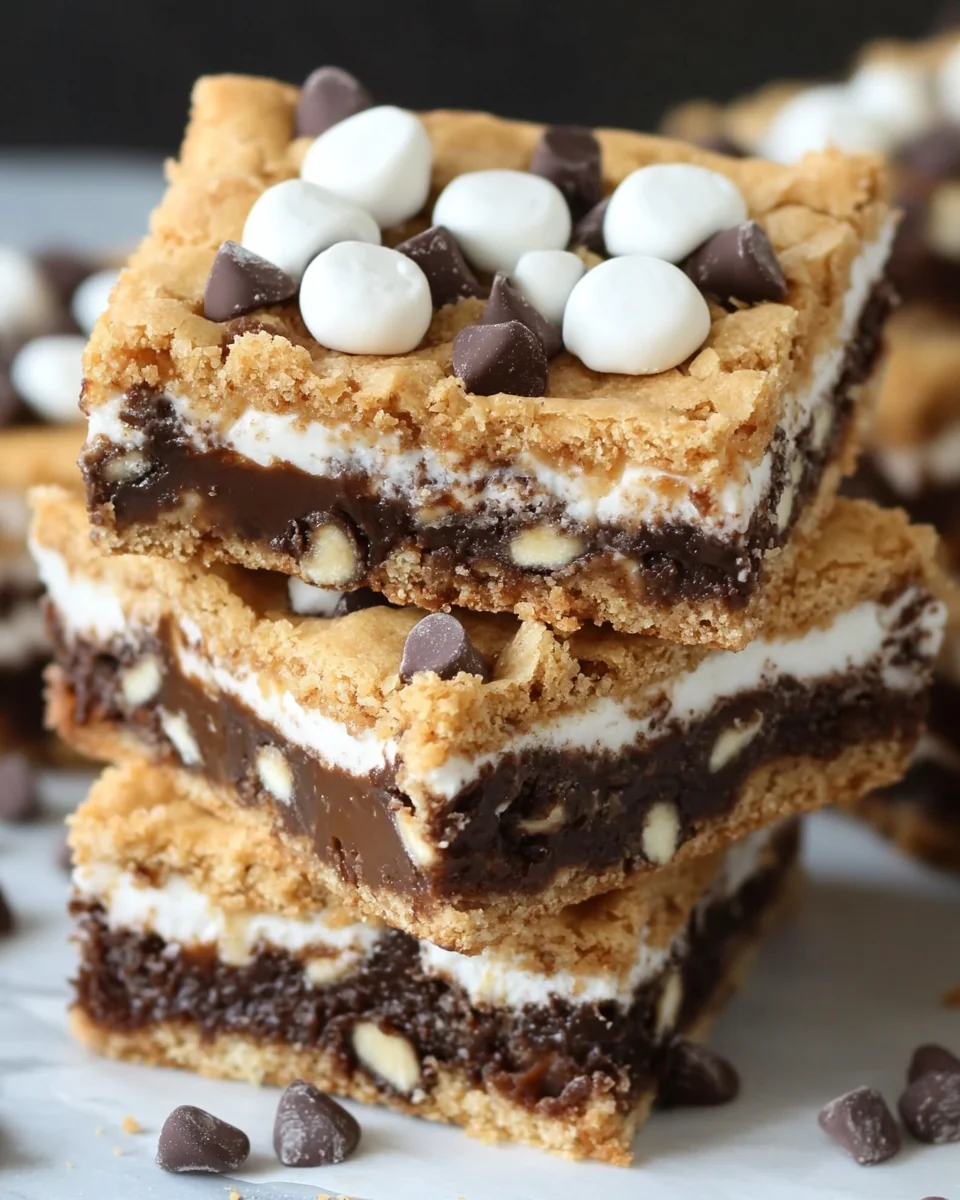 Homemade Seven Layer S'mores Bars - additional image