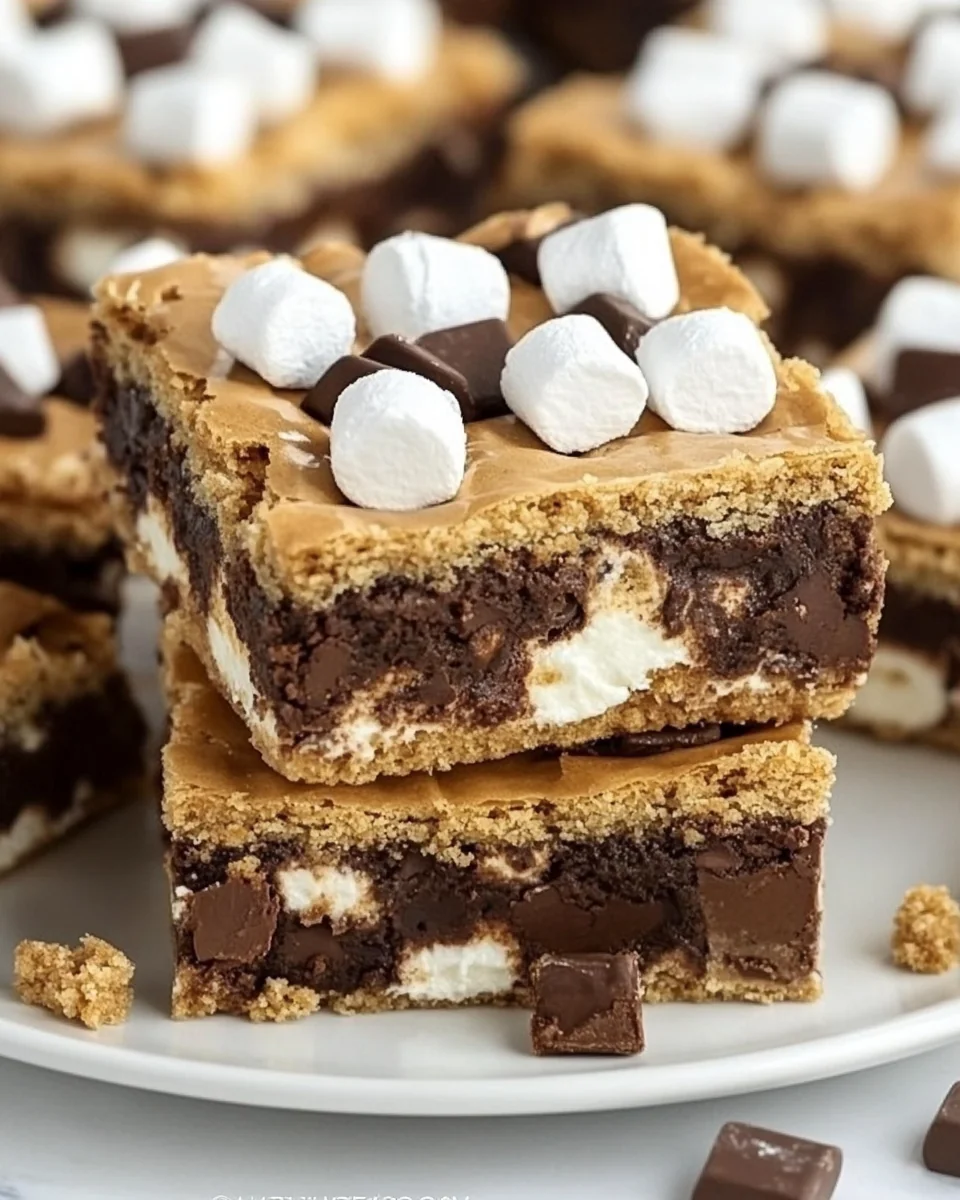 Homemade Seven Layer S'mores Bars - additional image