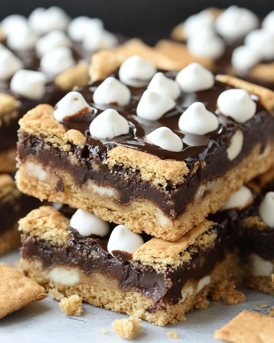 Homemade Seven Layer S’mores Bars