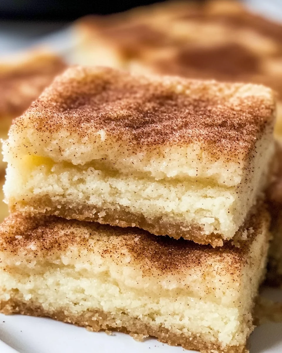 Homemade Snickerdoodle Cookie Bars That Are Simply Delicious - additional image